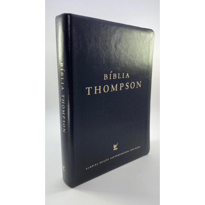 BÍBLIA THOMPSON PRETA - ALMEIDA EDIÇÃO CONTEMPORÂNEA