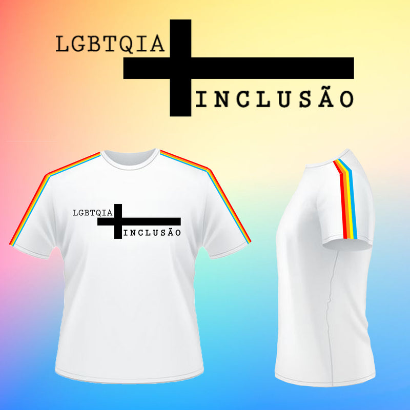 CAMISETA LGBTQIA+ Inclusão