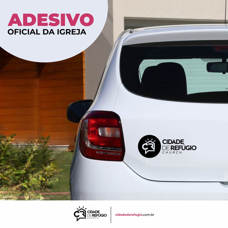 ADESIVO DE CARRO OFICIAL DA IGREJA