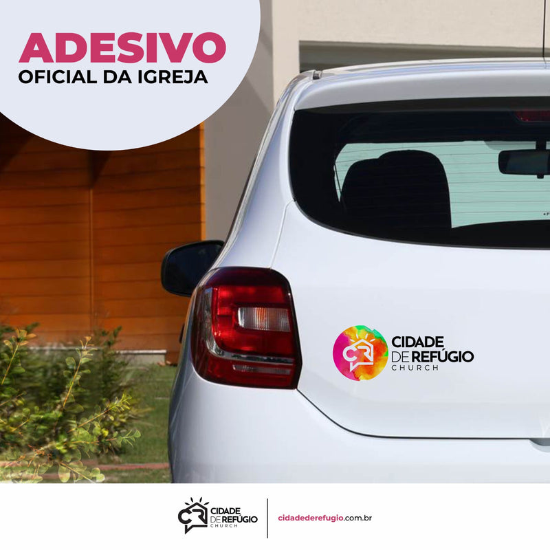 ADESIVO DE CARRO OFICIAL DA IGREJA