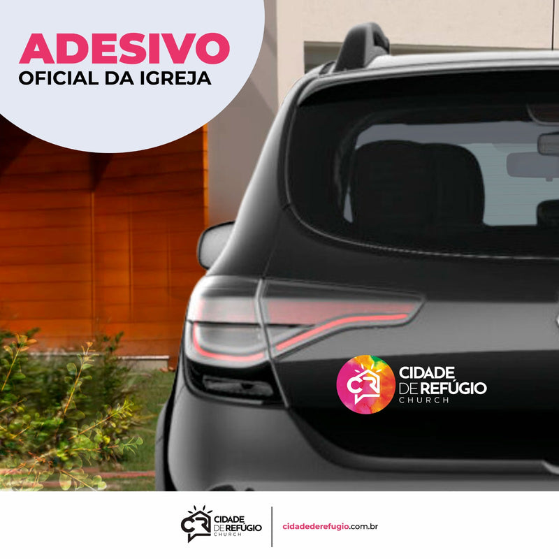 ADESIVO DE CARRO OFICIAL DA IGREJA