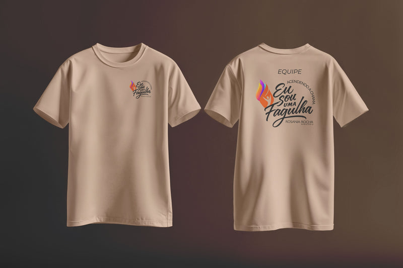 CAMISA BASICA EU SOU UMA FAGULHA
